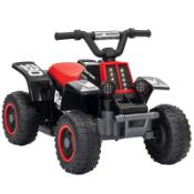 Boxed AIYAPLAY 6V Electric Quad Bike for Kids, Ride On ATV w/ Forward/Reverse, Headlights, for