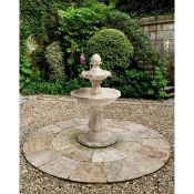 Boxed Fleur Outdoor Pedestal Fountain (LOC: SR6.5.2-QA3274 - 1LP)