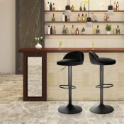 Boxed Ebern Designs Ashanty Swivel Bar Stool (Set of 2) (LOC: SR6.5.2-QA3287 - 1LP)