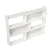 Boxed Bookcase (3 Shelves) 80cm H x 110cm W x 30cm D (LOC: SR6(8.5)-KK3952 - MP)