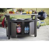 Boxed Keter BBQ Table Garden Storage (LOC: SR6.5.2-QA3288 - 1LP)