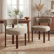 Boxed 48.5cm H Upholstered Upholstered Back Side Chair (Set of 2) (LOC: SR6.5.4-QA3303 - 1LP)