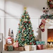 Boxed Lighted Artificial Christmas Tree 7.5ft (LOC: SR6.5.2-QA3289 - 1P)