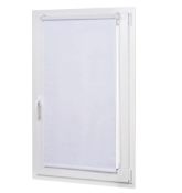 8 x Amazon Basics Blackout Roller Blind, White, Thermal blackout roller blind for added privacy