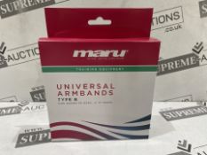 50 X BRAND NEW MARU DIVE INTO COLOUR UNIVERSAL ARMBAND SETS (LOC: 18.1-AA1458 - 1P)