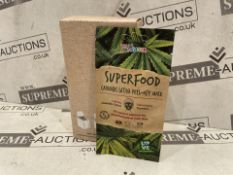192 X BRAND NEW 10ML 7TH HEAVEN SUPERFOOD CANNABIS SATIVA PEEL OFF MASKS (LOC: 20.10.-aa8317 - 1P)