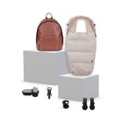 NEW & BOXED SILVER CROSS Dune/Reef Ultimate Pack - STONE. RRP £375. Includes a footmuff, vegan