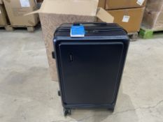 BRAND NEW KONO PREMIUM 24 INCH DARK BLUE/BLACK 24 INCH LUGGAGE BACK WITH SECURITY LOCK RRP £129 EACH