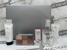 5 X 6 PIECE LOOK FANTASTIC SILVER BEAUTY BOX GIFT SETS INCLUDING REVOLUTION, AVANT, WOW ETC (LOC: