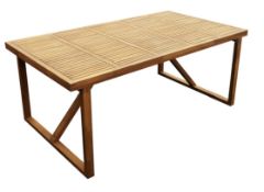 BRAND NEW 6 Person Table Dining Table 180cm, Outdoor Patio Table (not included chairs) Versatile: