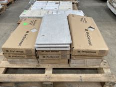 10 X PACKS OF PRO CONCEPT PASTA BLANCA WHITE BODY TILES 29.5 X 59.5CM 1.23M2 PER PACK (LOC: 49.24-