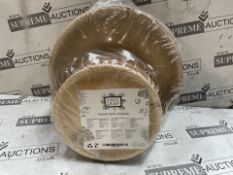 18 X BRAND NEW PACKS OF 48 CHIC LEAF PALM LEAF PLATES SIZES 25.4CM AND 17.8CM DIAMETER RRP £25