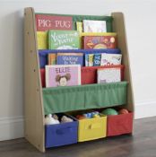 3 X BRAND NEW Humble Crew Children's Bookcase Storage Rack with 4 Tiers, Children's Bookrack,