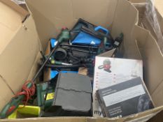 LARGE BOX PALLET TO CONTAIN A QUANTITY OF ASSORTED GOODS FROM A MAJOR DIY SUPPLIER INCLUDING HENRY