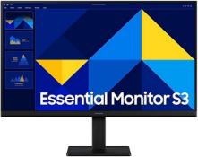 Boxed Samsung 27' Essential S3 S30GD FHD Monitor RRP £199.99. IPS Panel: High color intensity and