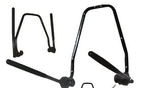 20 x Wall Mounted Bike Rack - 2 Bikes, This multi-use, wall mounted bike rack is a great storage
