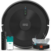 BOXED S2MAX Robot Vacuum Cleaner. RRP £129.99. 2 in 1 4000Pa Robot Vacuum: S2 Max 2-in-1 robot