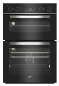 Beko BBDQF24300B Built-in Double Electric Oven - Black Always achieve perfectly roasted meat and