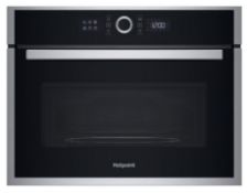 Hotpoint Class 4 Built-In Microwave & Grill - Stainless Steel Hotpoint’s Microwave + Grill gives you