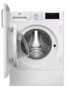 BEKO Pro WTIK94121F Integrated WiFi-enabled 9 kg 1400 Spin Washing Machine - White Keep clothes