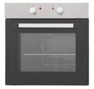 BOXED Cooke & Lewis CSB60a Built-In Single Electric Oven Stainless Steel 595mm x 595mm (240GX) The