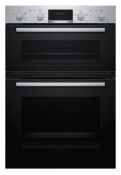 BOXED BOSCH Series 2 MHA133BR0B Electric Built-in Double Oven - Stainless Steel Whether you're