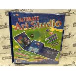 6 X BRAND NEW TAREMA ULTIMATE ART STUDIO SETS RRP £28 EACH. 72 WAX CRAYONS, 48 COLOURING PENCILS, 30