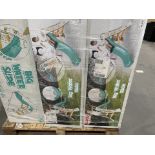 3 X DOLU TOY FACTORY BIG WATER SLIDES (COLOURS MAY VARY) (LOC: 22.19-AA9830 - HP)