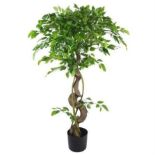 Boxed Leaf LEAF-7368 120cm Trunk Artificial Japanese Fruticosa Style Tree, (LOC: SR6.8.4-QA5404 -