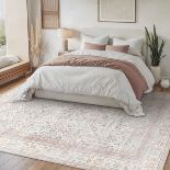Boxed Vintage Look Machine Printed Area Rug 160x230cm (LOC: SR6.7.1-QA5341 - 1P)
