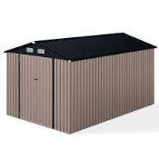 Boxed Outdoor Storage Shed Large Utility Tool House (LOC: SR7BW-QA4560 - HP)