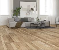 9 X PACKS OF Dunwich Blond & Light Brown Patchwork Mixed wood effect Structured Straight Laminate