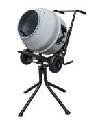 Mac Allister 370W 240V Cement mixer 134L MAC90 RRP £320. Ideal for mixing concrete and mortar,
