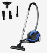ochama Multifunctional Wired Vacuum Cleaner 800W 17.5KPA Auto Cord Rewind Bagless 1.1L Dustbin Wired