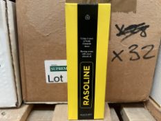 10 x Molinard Rasoline Crème à Raser RRP £14 100ml Enriched with sweet almond oil, it moisturizes,