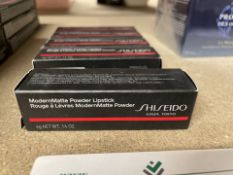 5 X BRAND NEW SHISEIDO MATYTE POWDER LIPSTICKS (LOC: SR-BB6283 - SP)