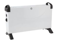 Warmlite Warmies Convection Heater 2000W - WL41007 Portable Freestanding 3 Heat Settings in White,