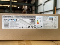 PALLET TO CONTAIN 120 X BRAND NEW Eterna VECO6WPSI2 6FT Single Economy LED Weatherproof Fitting
