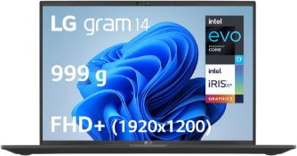 REFURBISHED LG GRAM 14Z90R LAPTOP, ORE I7 MOBILE PROCESSOR, 16GB LPDDR5 MEMORY, 512GB NVME