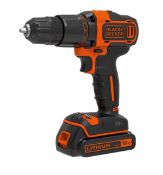 Black & Decker 18V Combi Drill 1 x 1.5Ah RRP £49. • Hammer action for drilling into masonry and