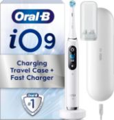 Boxed Oral-B iO9 White Alabaster Electric Toothbrush RRP £500, What is the Oral-B iO9 White