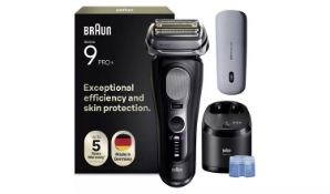 Boxed Braun Series 9 Pro+ Electric Shaver 9670CC RRP £699, Get the close shave you want with the