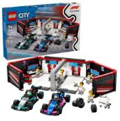 Boxed LEGO 60444 F1 Garage & Mercedes-AMG & Alpine Cars RRP £79, Looking for a cool toy car gift?