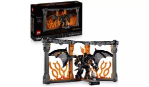 Boxed LEGO Icons The Lord of the Rings: Balrog Book Nook Set 10367 RRP £119, Create a dramatic