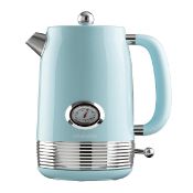 Boxed Daewoo Denver Collection 1.5L Retro Kettle 6-Cups-in-1-Boil Jug Temperature Gauge (LOC: NH2.