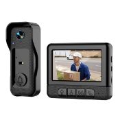 Boxed Rexsun X6 Smart Doorbell – Compact Aluminum Alloy Video Doorbell, Real-Time View, Long Battery