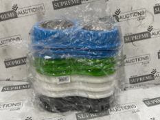 96 X BRAND NEW DUAL PET FEEDING BOWLS PERFCT FOR CATS SMALL DOGS AND OTHER SMALL ANIMALS COLOURS MAY