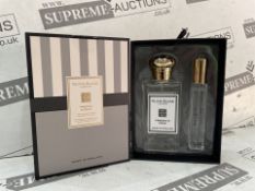 8 X BRAND NEW OLIVIA BLAKE FREESIA AND PEAR TRAVEL DUO EDT SET RRP £45 EACH (32152) (LOC: 14.5-