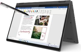 REFURBISHED LENOVO IDEAPAD FLEX 5 14IL05 LAPTOP, CORE I3 MOBILE PROCESSOR, 4GB DDR4 MEMORY, 128GB