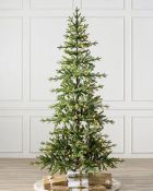 (BH The World's Leading Christmas Tree Manufacturer) Boxed Alpine Christmas Tree 6ft with LED
